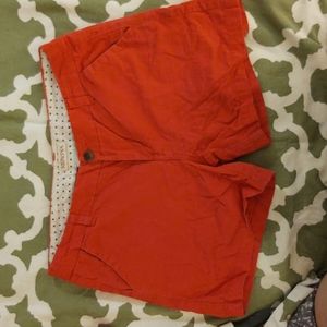 Rusty Red Shorts size 4
